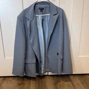 Light Blue Blazer Jacket